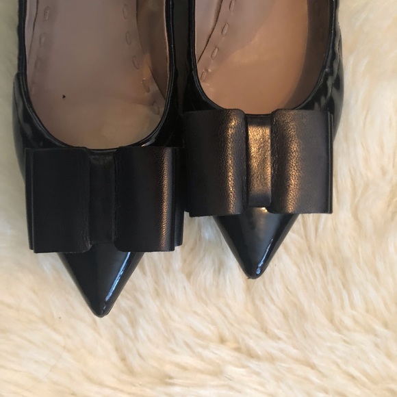 TAHARI black flats size 6M - Picture 4 of 9